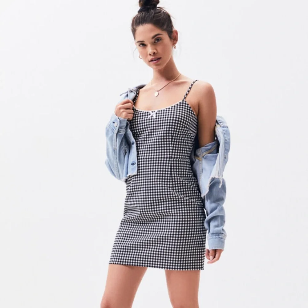 Lottie moss checker print dress - Picture 1 of 12